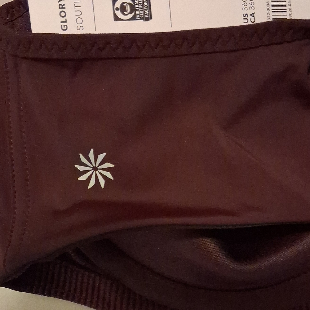 Athleta Deep Plum Underwire Support Bra - Picture 2 of 4